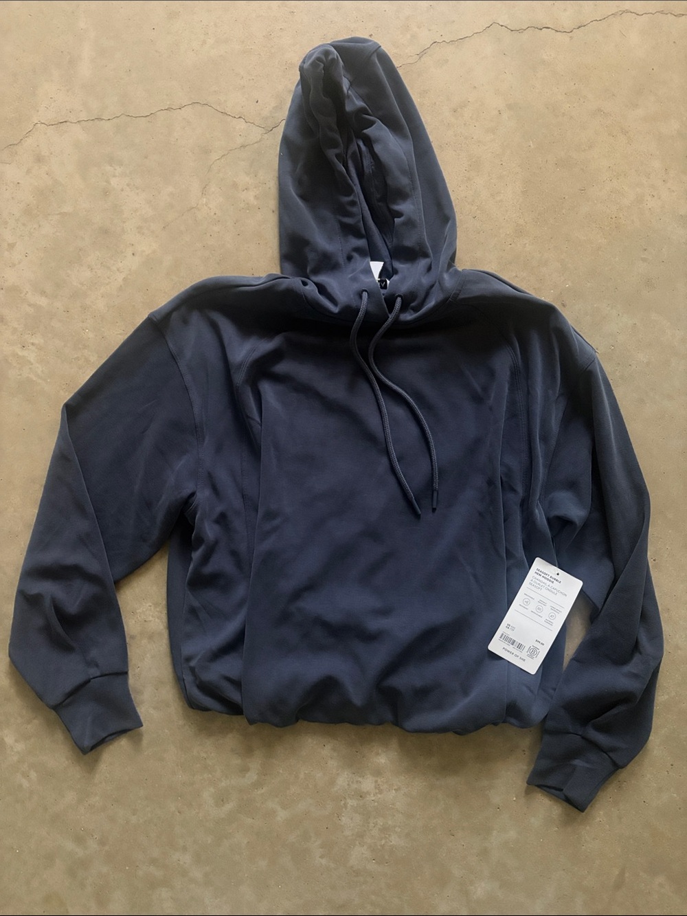 Athleta Seasoft Bubble Hem Hoodie